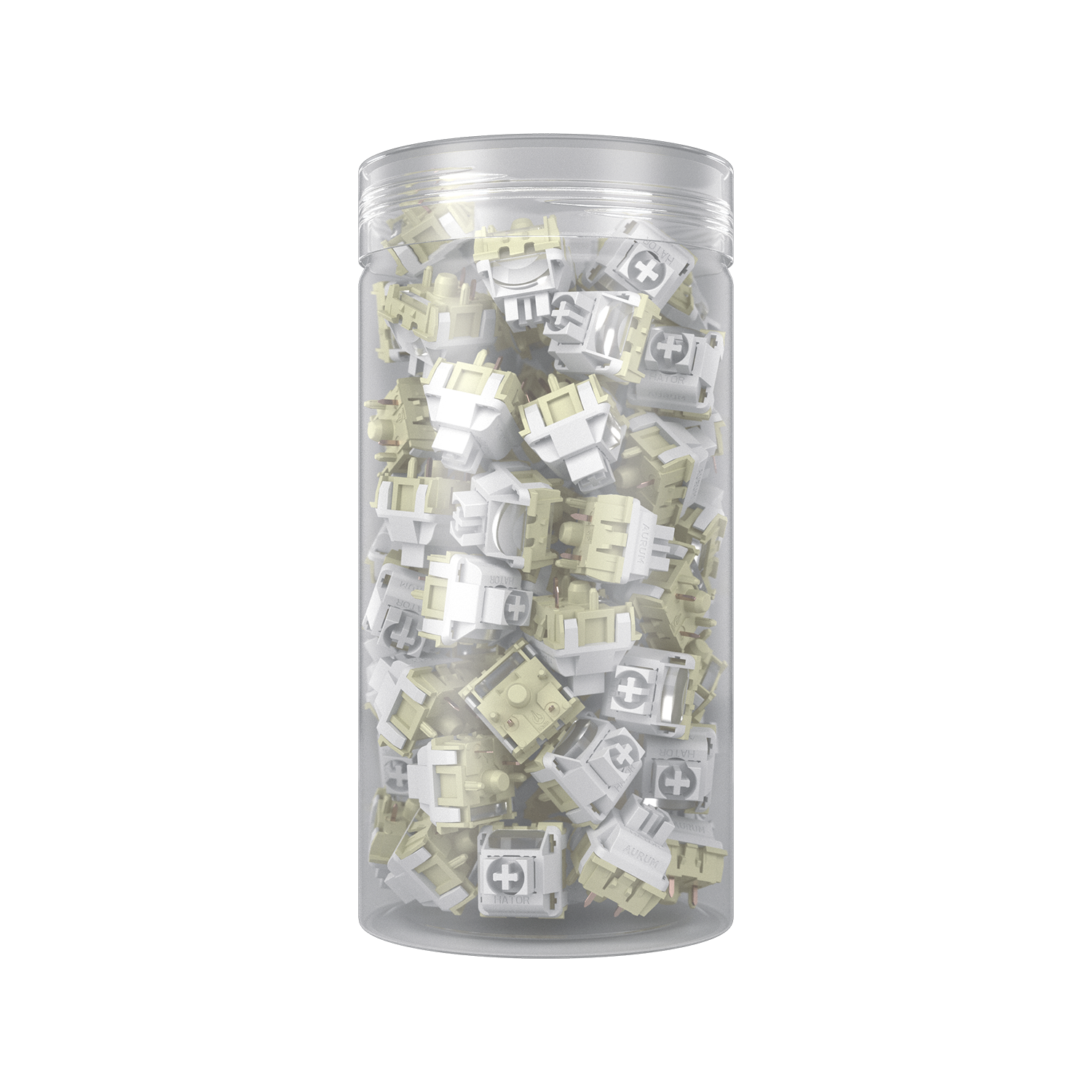 HATOR Комплект перемикачів Mechanical Hotswap HATOR Aurum Vanila Silent Black зображення 2