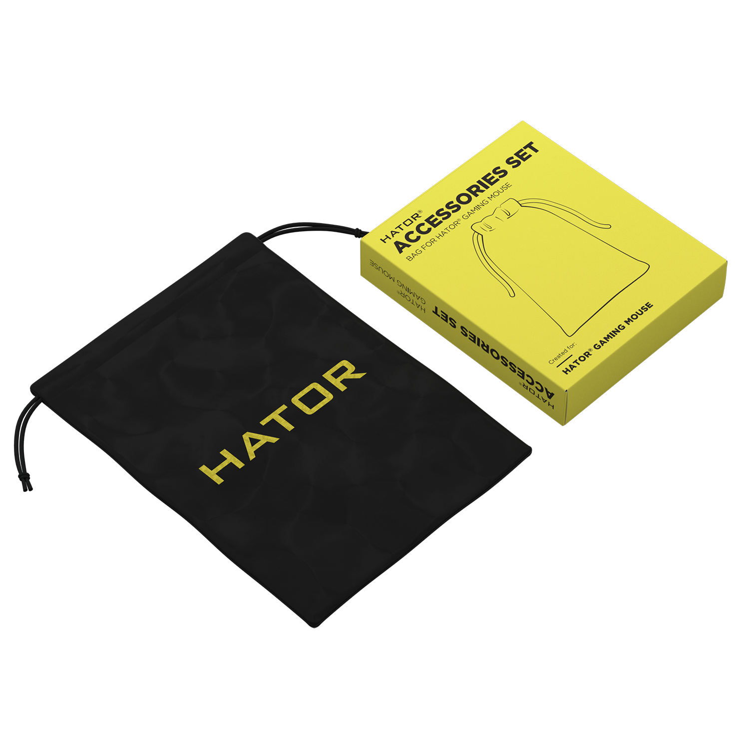 HATOR Bag for HATOR gaming mouse Black image 1