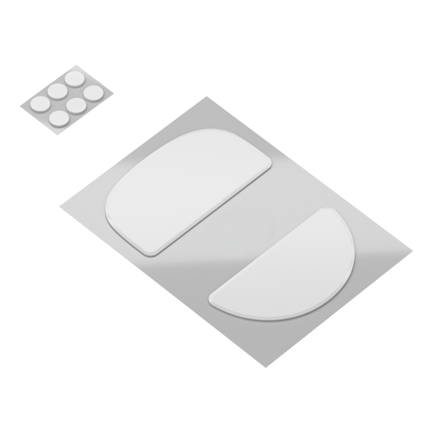 HATOR PTFE feet + U-PE spot feet for HATOR Quasar 3 series Black image 1