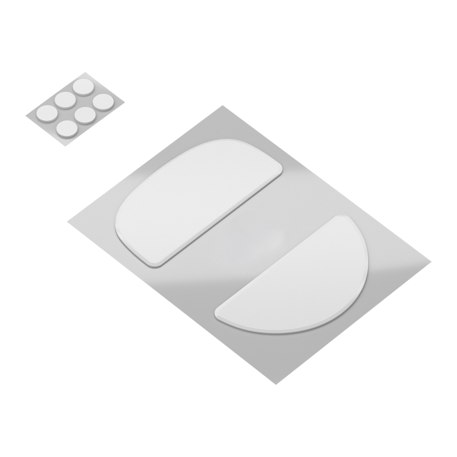 HATOR PTFE feet + U-PE spot feet for HATOR Quasar 3 series White image 1