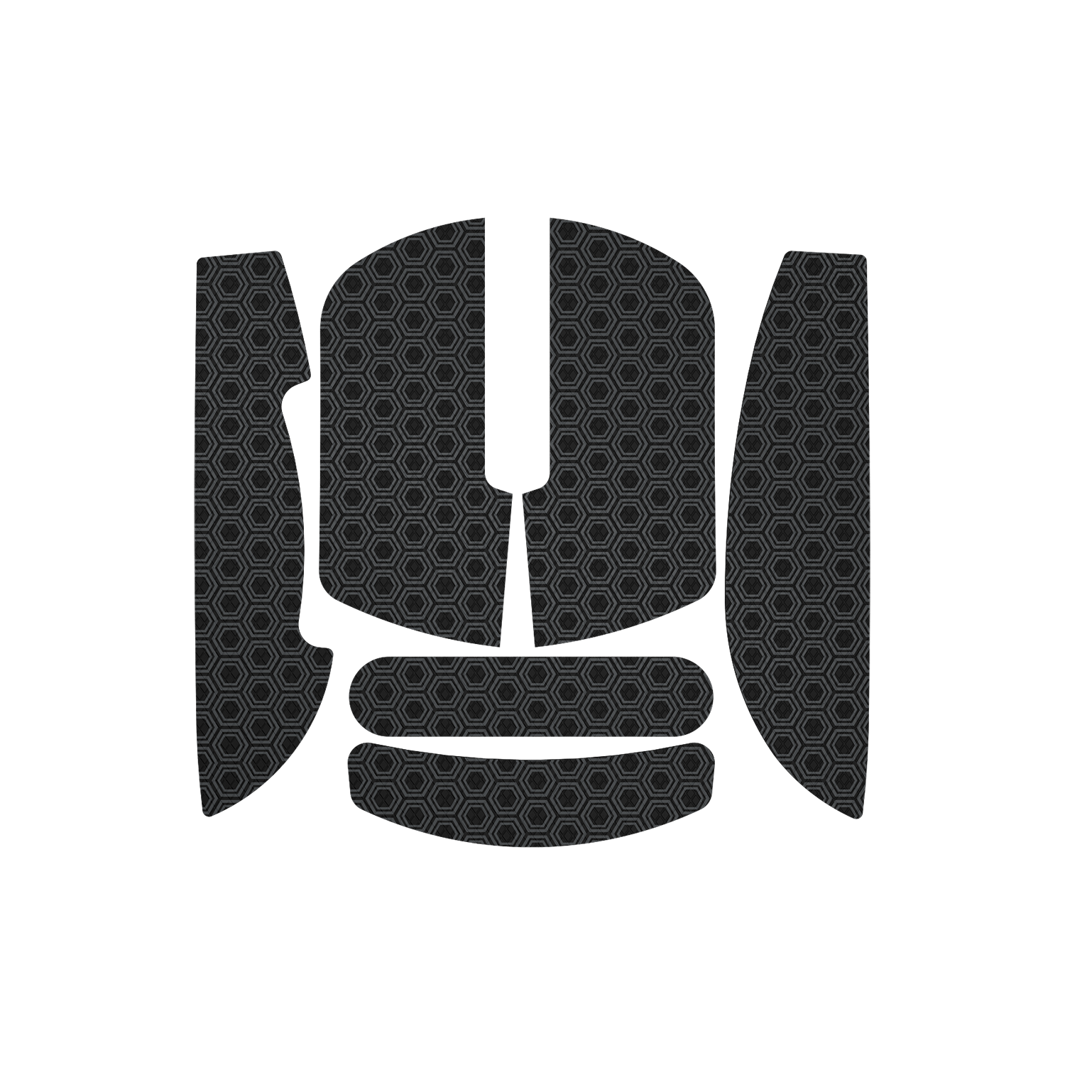 Hator Anti-slip mouse grip tape for HATOR Quasar 3 series Black M image 1 Hator Anti-slip mouse grip tape for HATOR Quasar 3 series Black M image 1