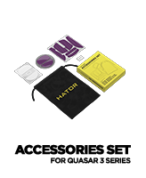 Set of glides HATOR Accessories Set for Quasar 3 series gaming mouse