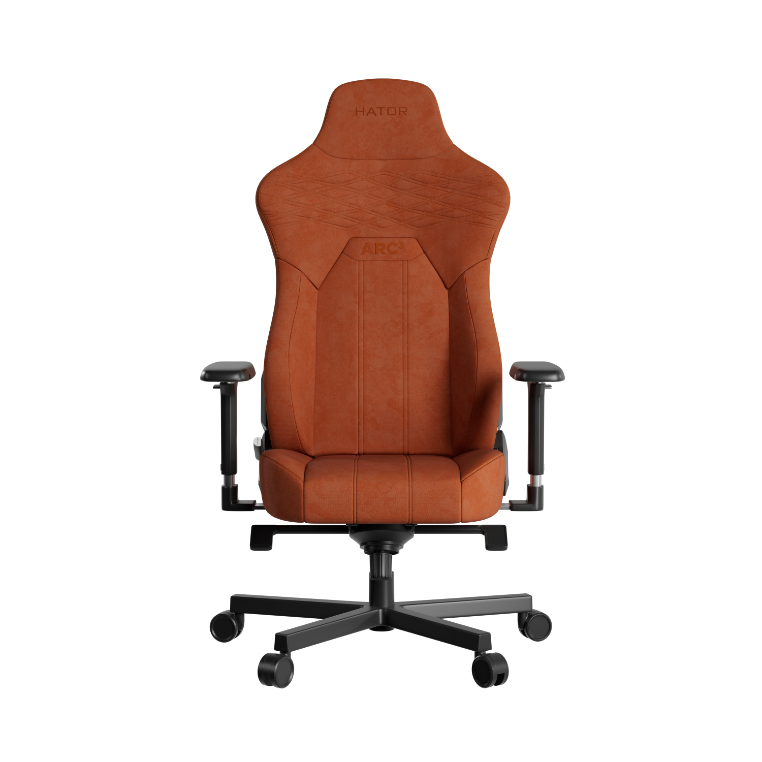 Hator Arc 3 Velour Orange XL obraz 1