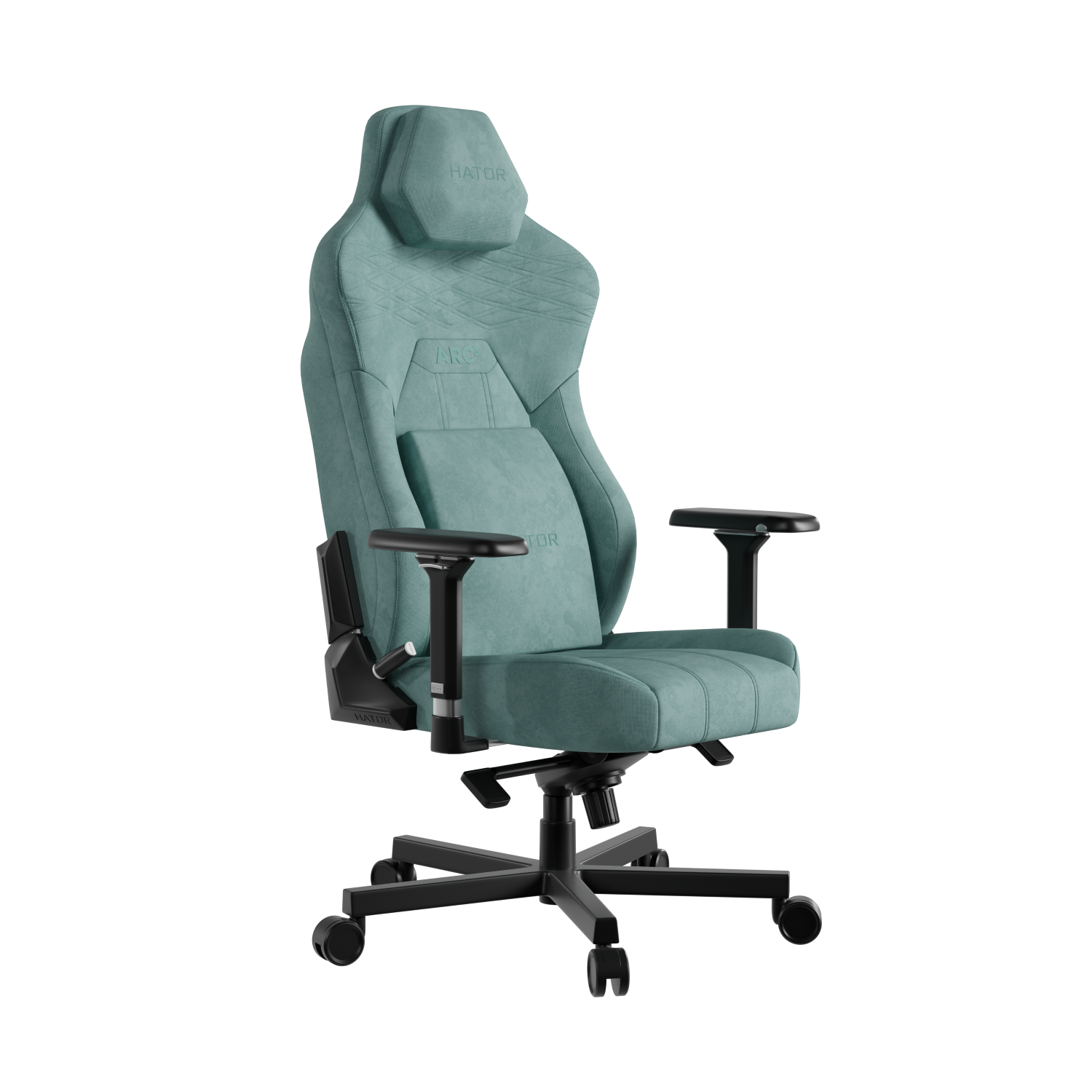 Hator Arc 3 Velour Turquoise XL obraz 2