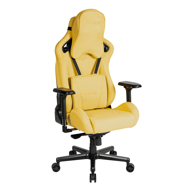 Hator Arc Fabric Saffron Yellow image 1