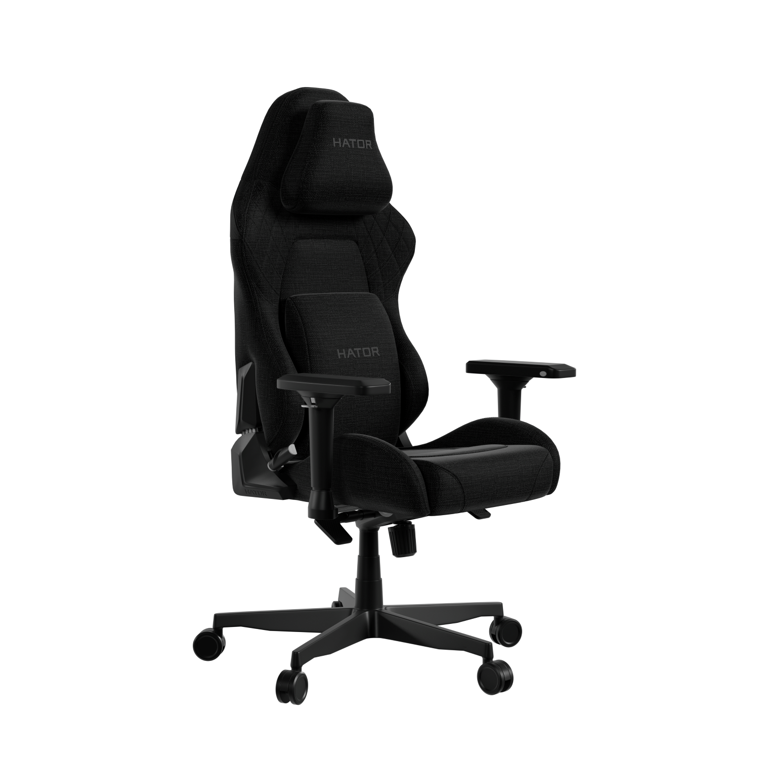 Hator Darkside 3 Pro Fabric Black M obraz 2
