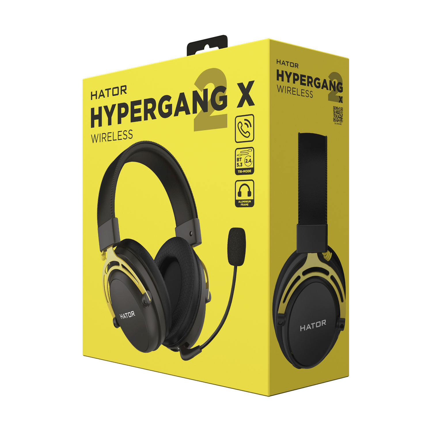 HATOR Hypergang 2 X Wireless Black obraz 6