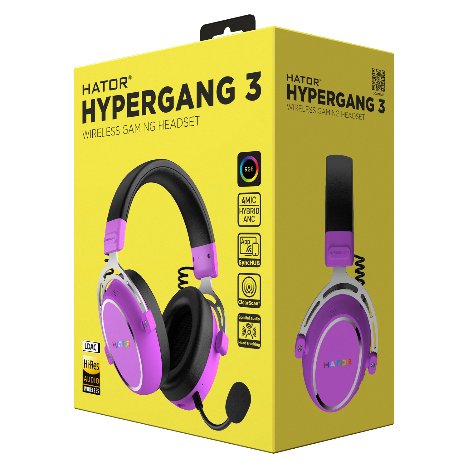 HATOR Hypergang 3 Wireless Cyber Violet image 6