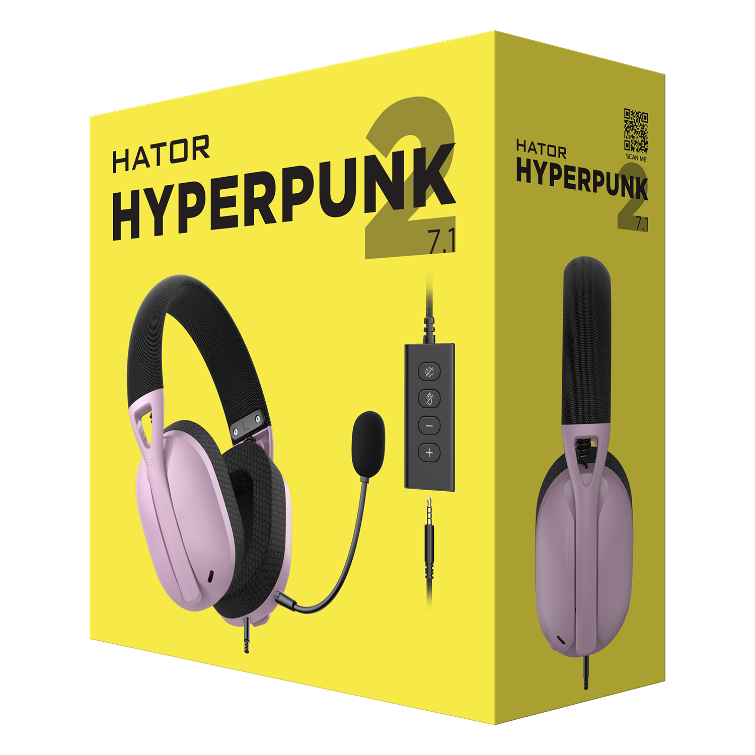 HATOR Hyperpunk 2 USB 7.1 Lilac bild 6