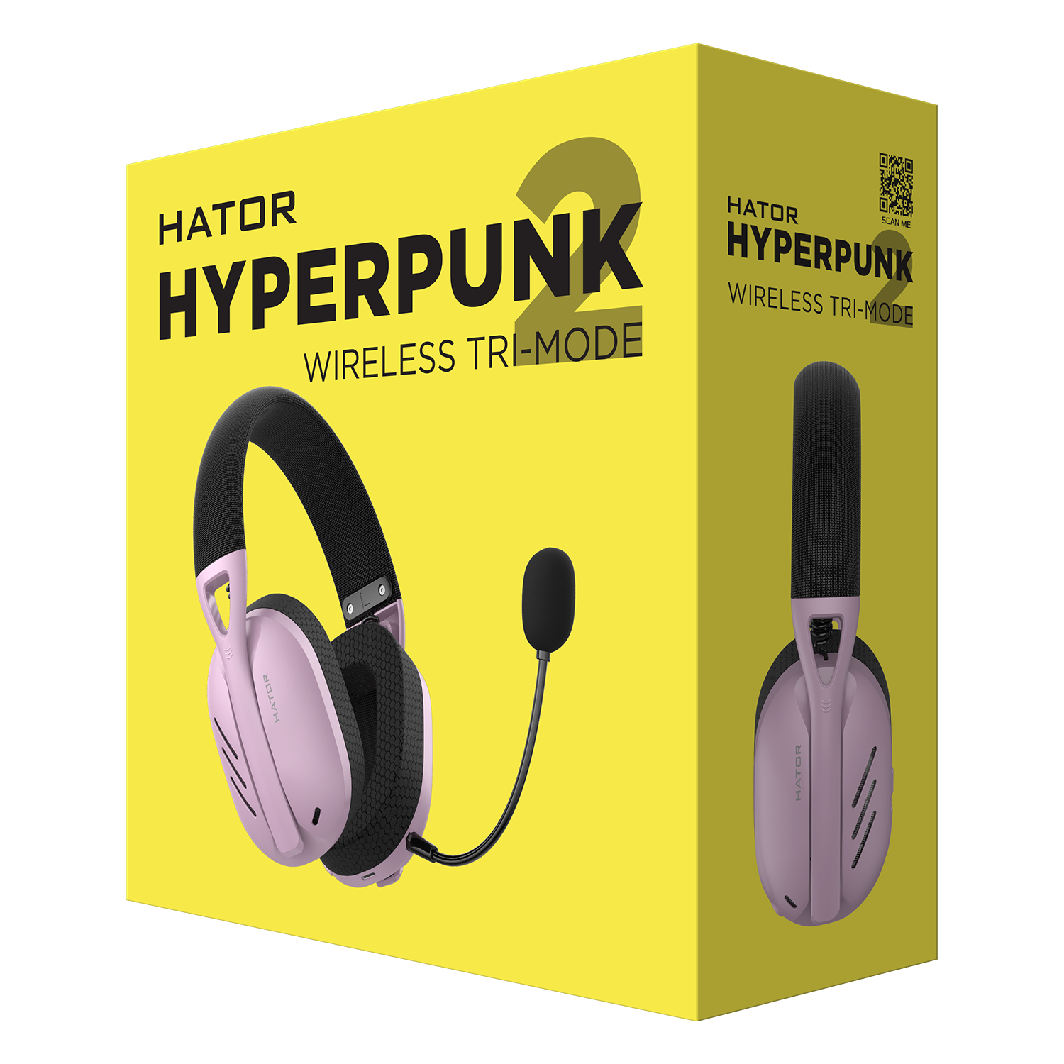 HATOR Hyperpunk 2 Wireless Tri-mode Lilac зображення 6