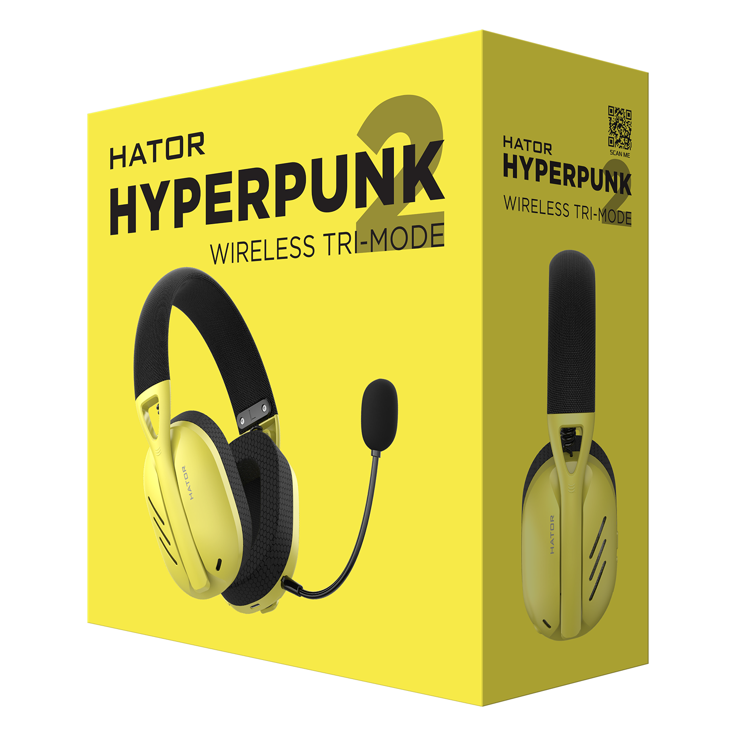 HATOR Hyperpunk 2 Wireless Tri-mode Yellow image 6