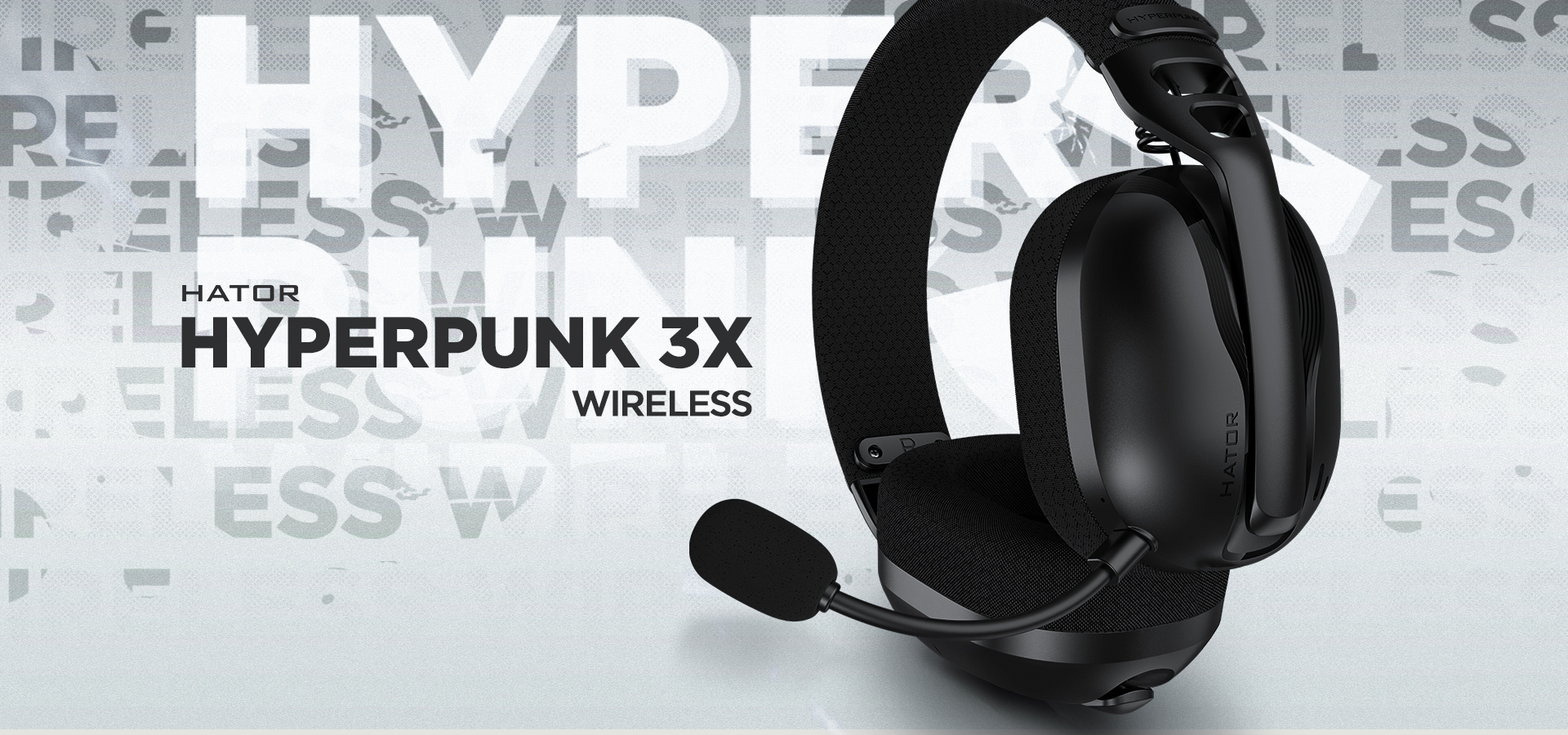 Hator Hyperpunk 3X Wireless Black Hator Hyperpunk 3X Wireless