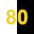 White-Black 80 farbe