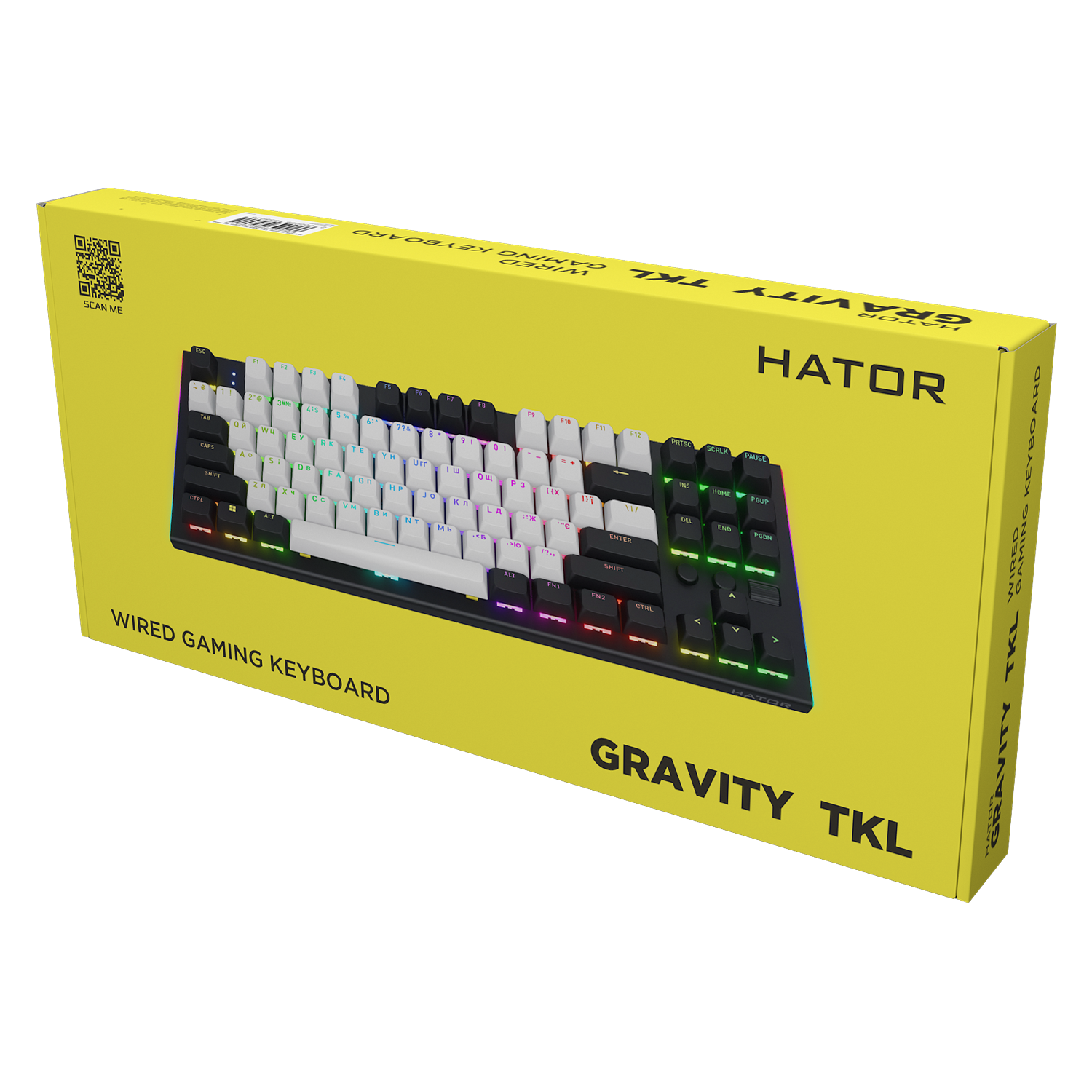 HATOR Gravity TKL Black obraz 6