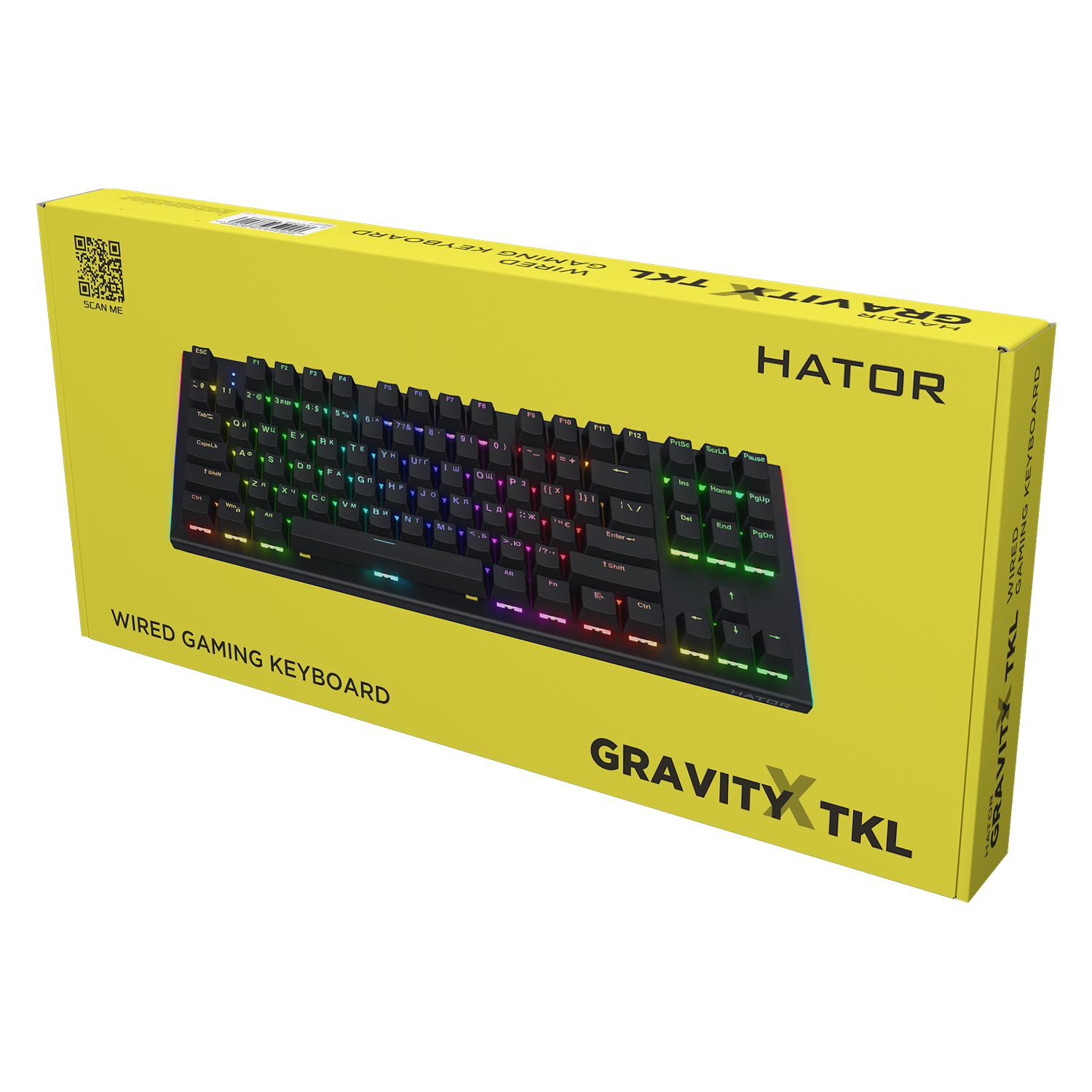 HATOR Gravity X TKL Black obraz 6