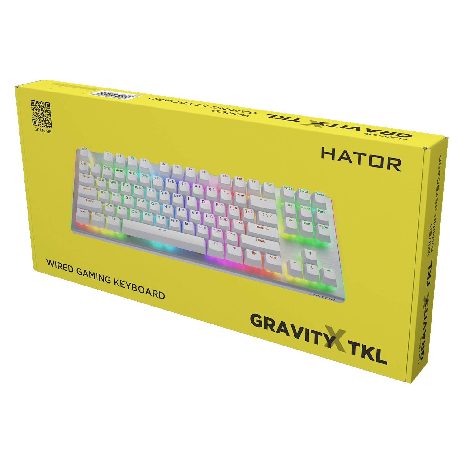 HATOR Gravity X TKL White obraz 6