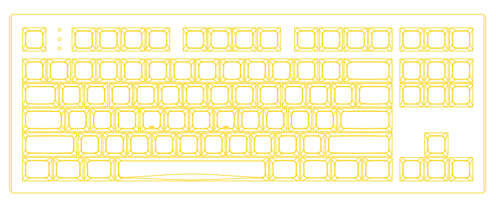 HATOR Gravity X TKL size