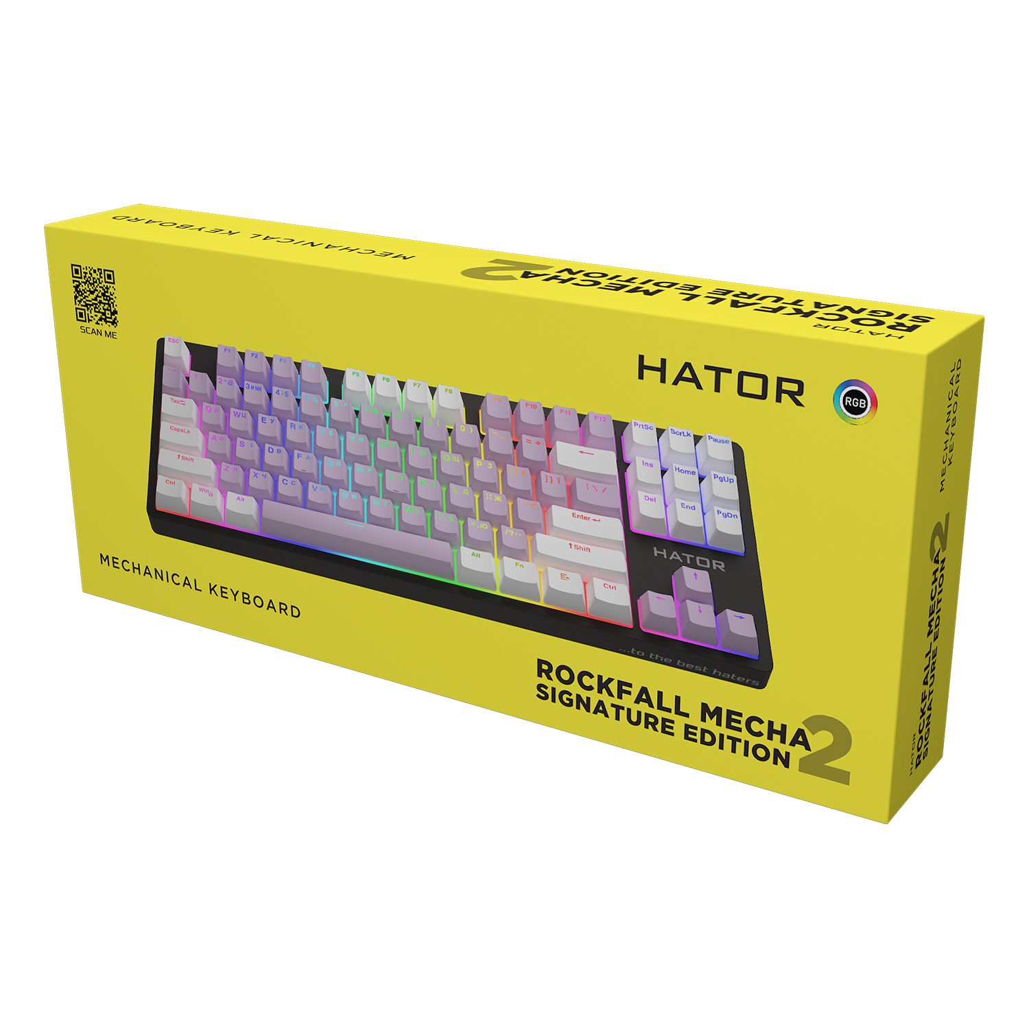 HATOR Rockfall 2 Mecha Signature Edition Black/Lilac/White зображення 6