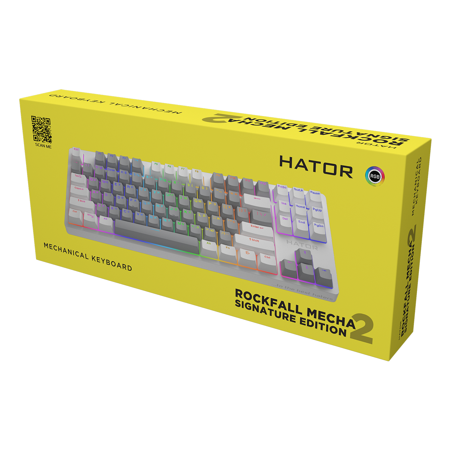 HATOR Rockfall 2 Mecha Signature Edition White/Grey/White зображення 6