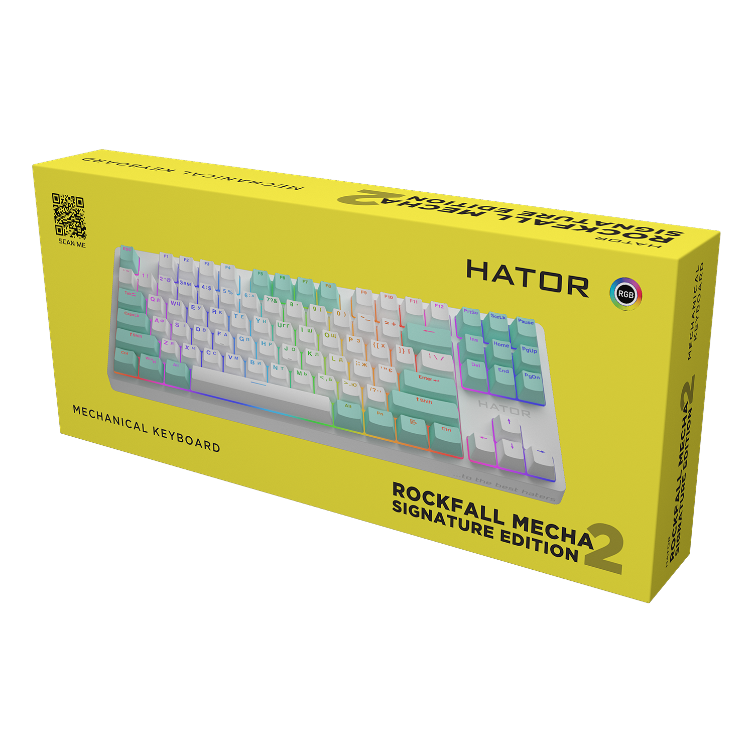 HATOR Rockfall 2 Mecha Signature Edition White/White/Mint зображення 6