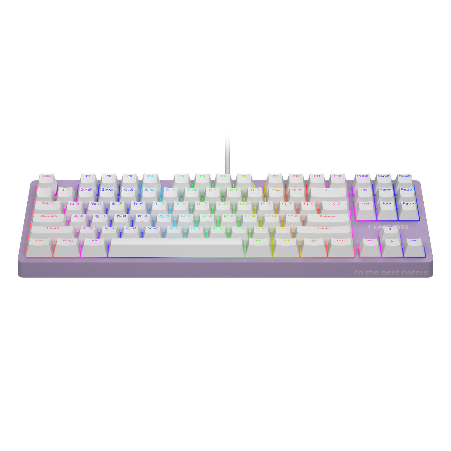 HATOR Rockfall 2 TKL Mecha Lilac obraz 2