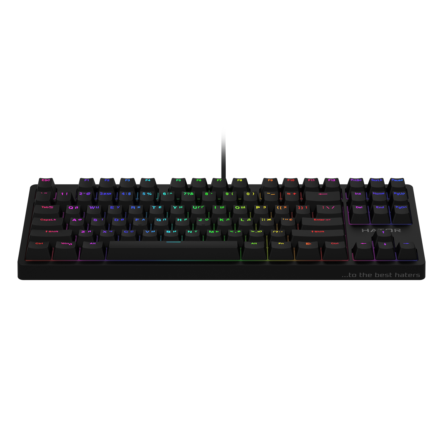 Hator Rockfall EVO TKL Black obraz 2