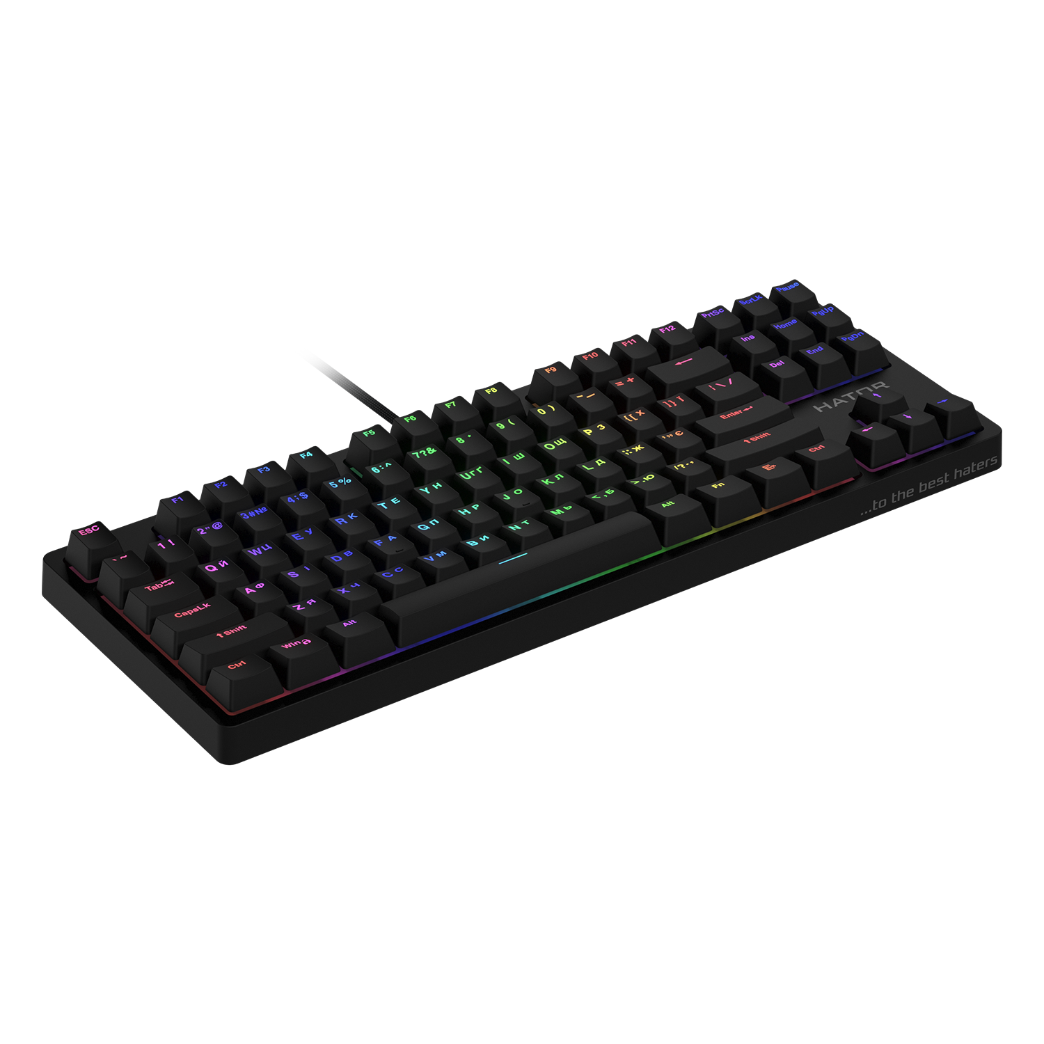 Hator Rockfall EVO TKL Black obraz 3