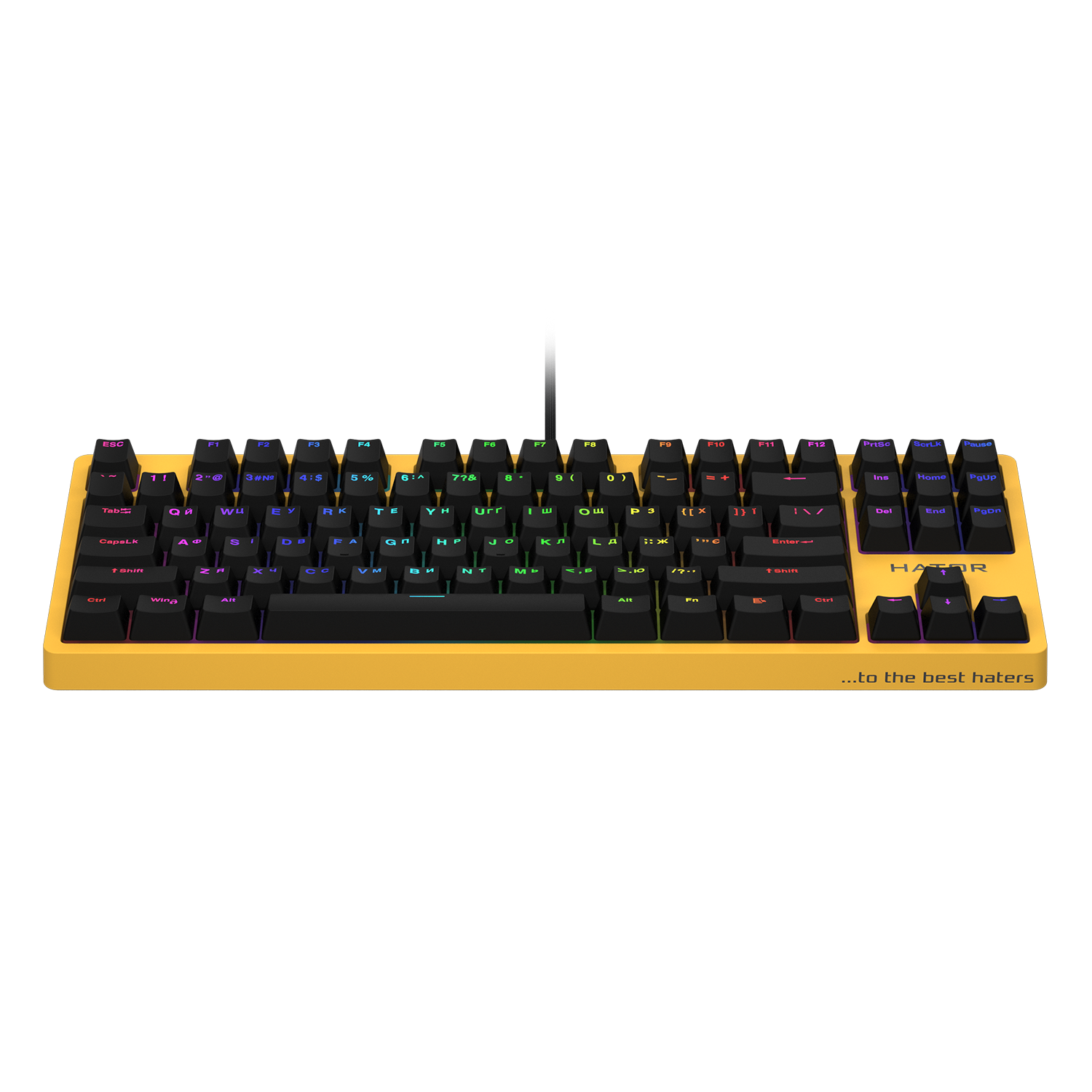 Hator Rockfall EVO TKL Yellow image 2