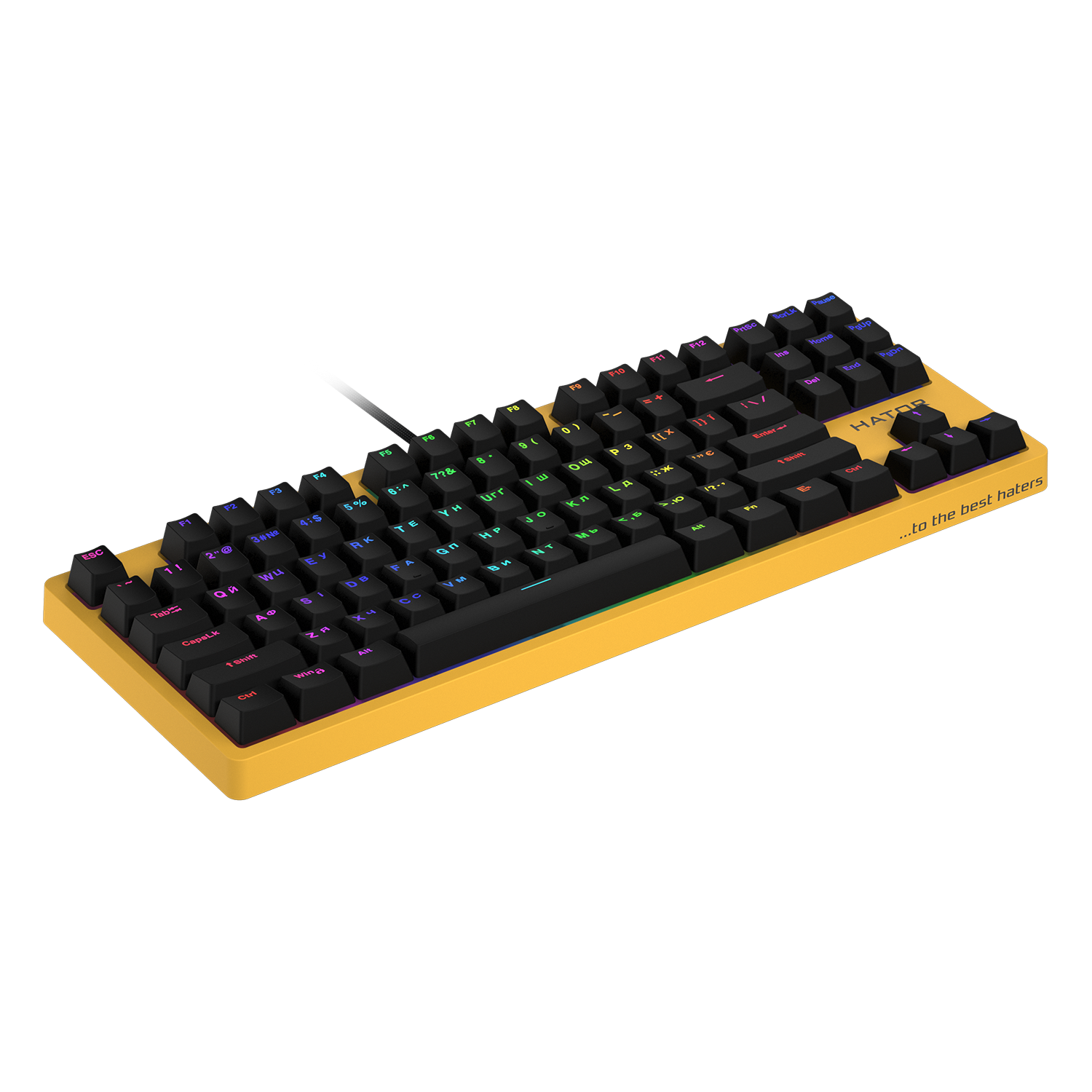 Hator Rockfall EVO TKL Yellow image 3