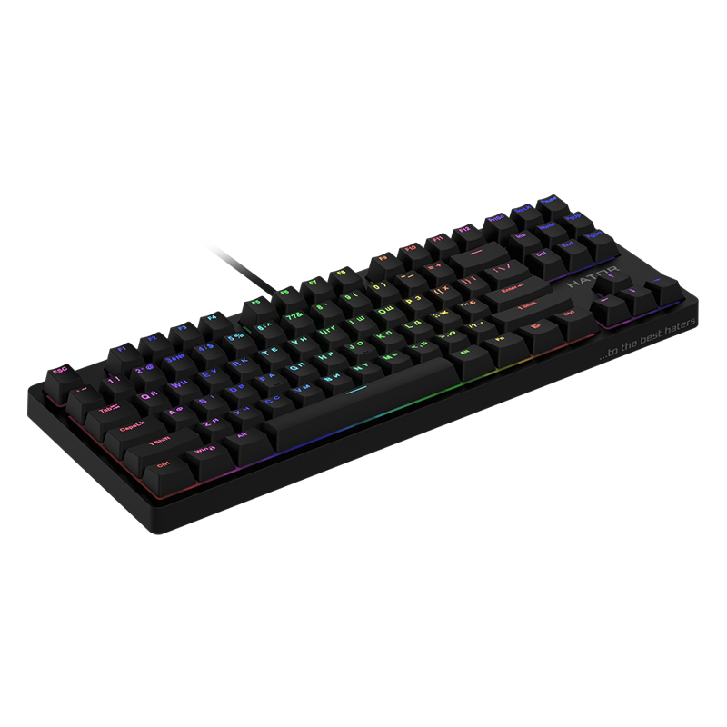 Hator Rockfall TKL Mecha Black bild 2