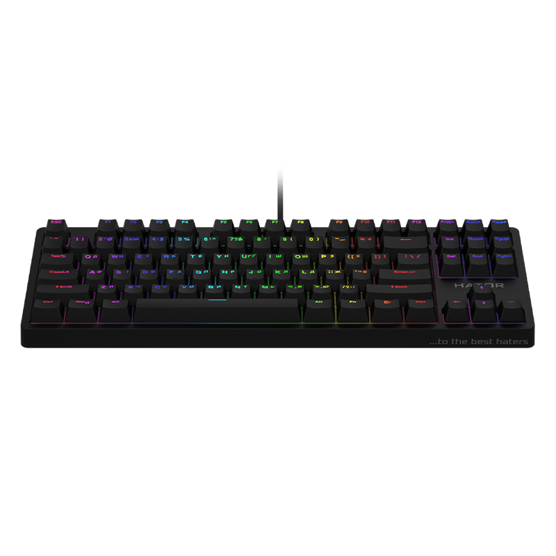 Hator Rockfall TKL Mecha Black bild 3