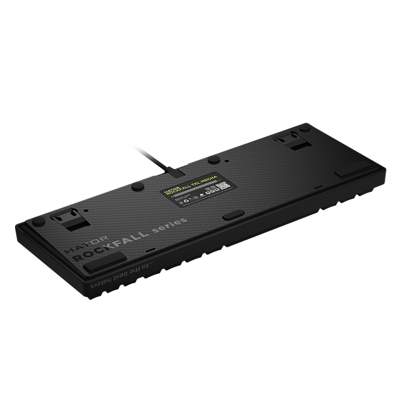 Hator Rockfall TKL Mecha Black bild 5