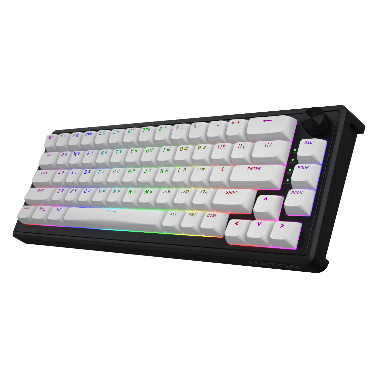 HATOR Skyfall MAG Ultra 8K Black-White 65 obraz 2