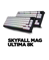 Klawiatura do gier Hator Skyfall MAG Ultra 8K Klawiatura Hator Skyfall MAG Ultra 8K