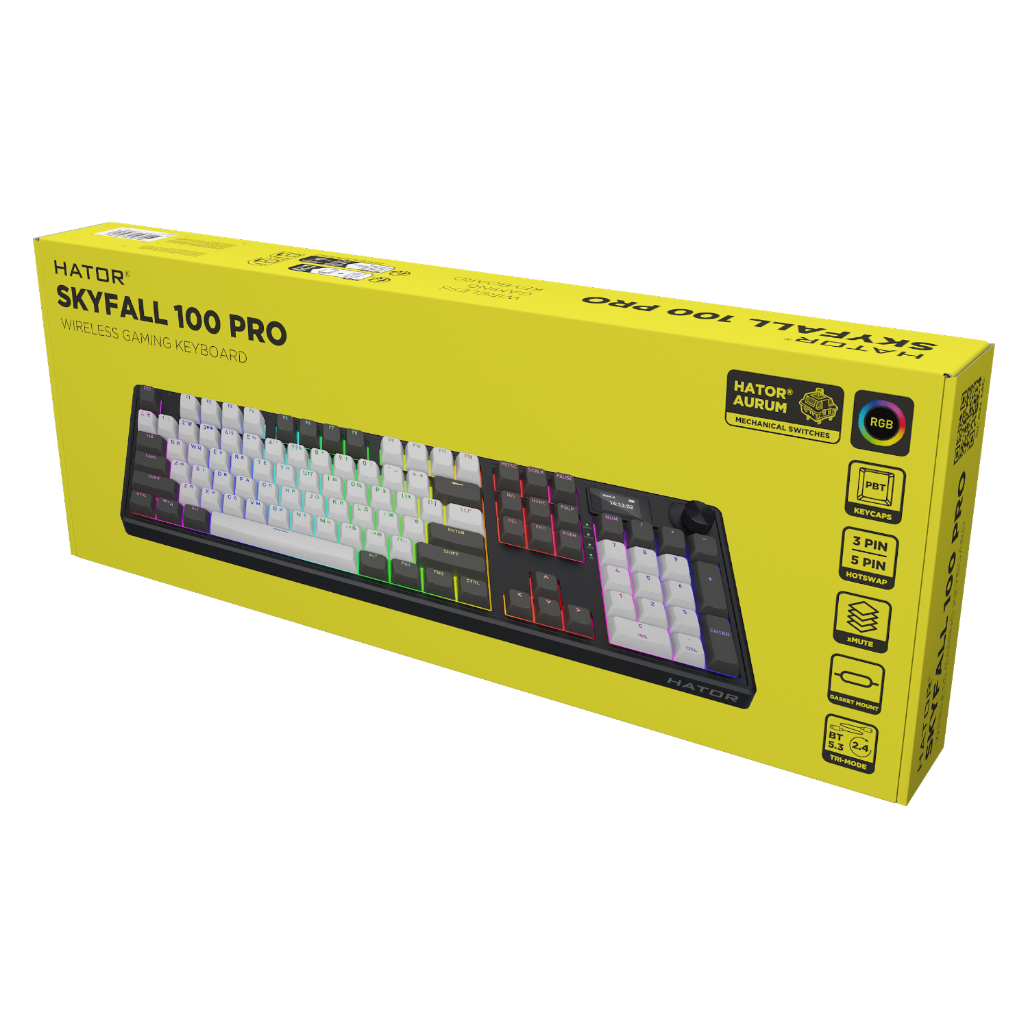 HATOR Skyfall Pro Wireless Black-Grey-White 100 зображення 6