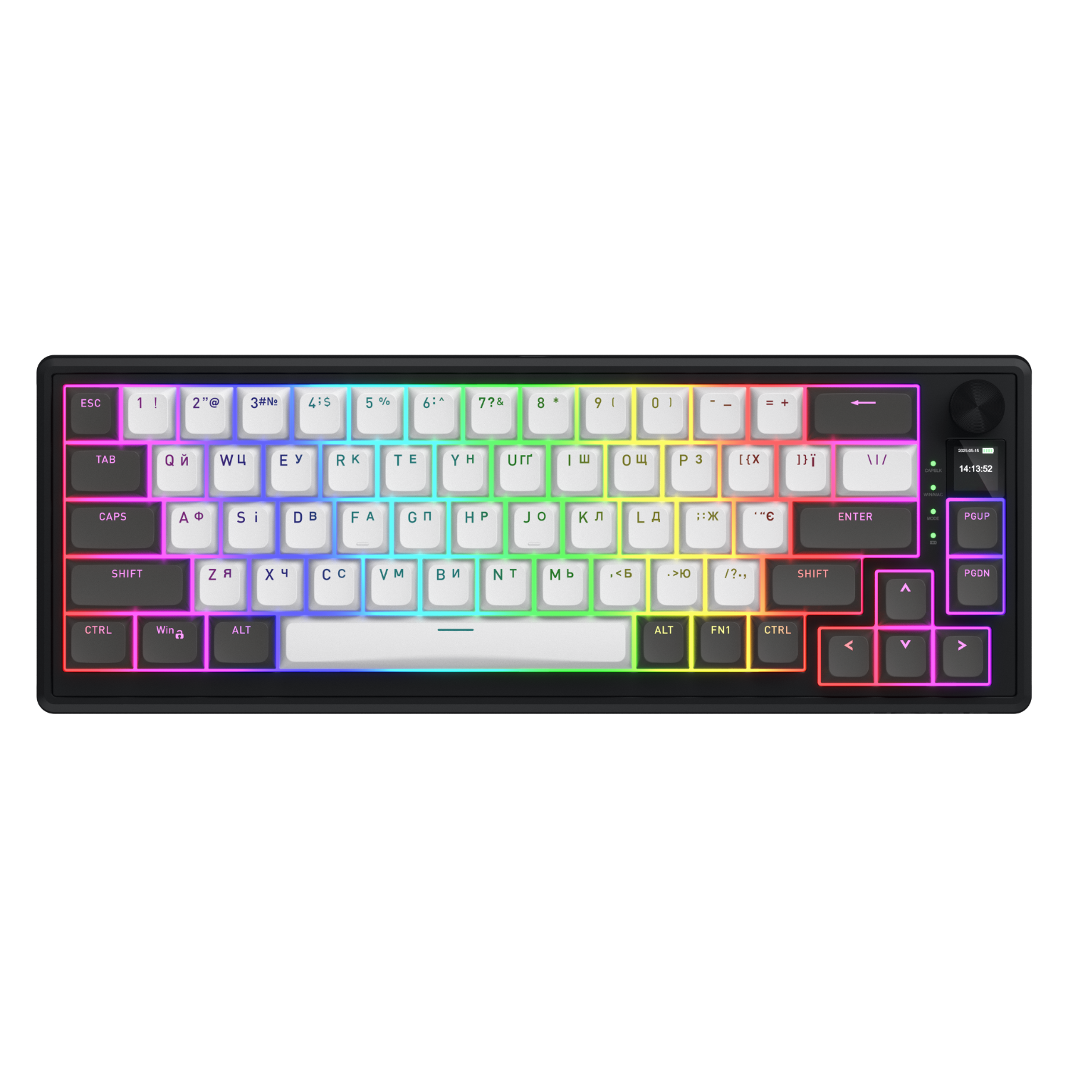 HATOR Skyfall Pro Wireless Black-Grey-White 65 зображення 1