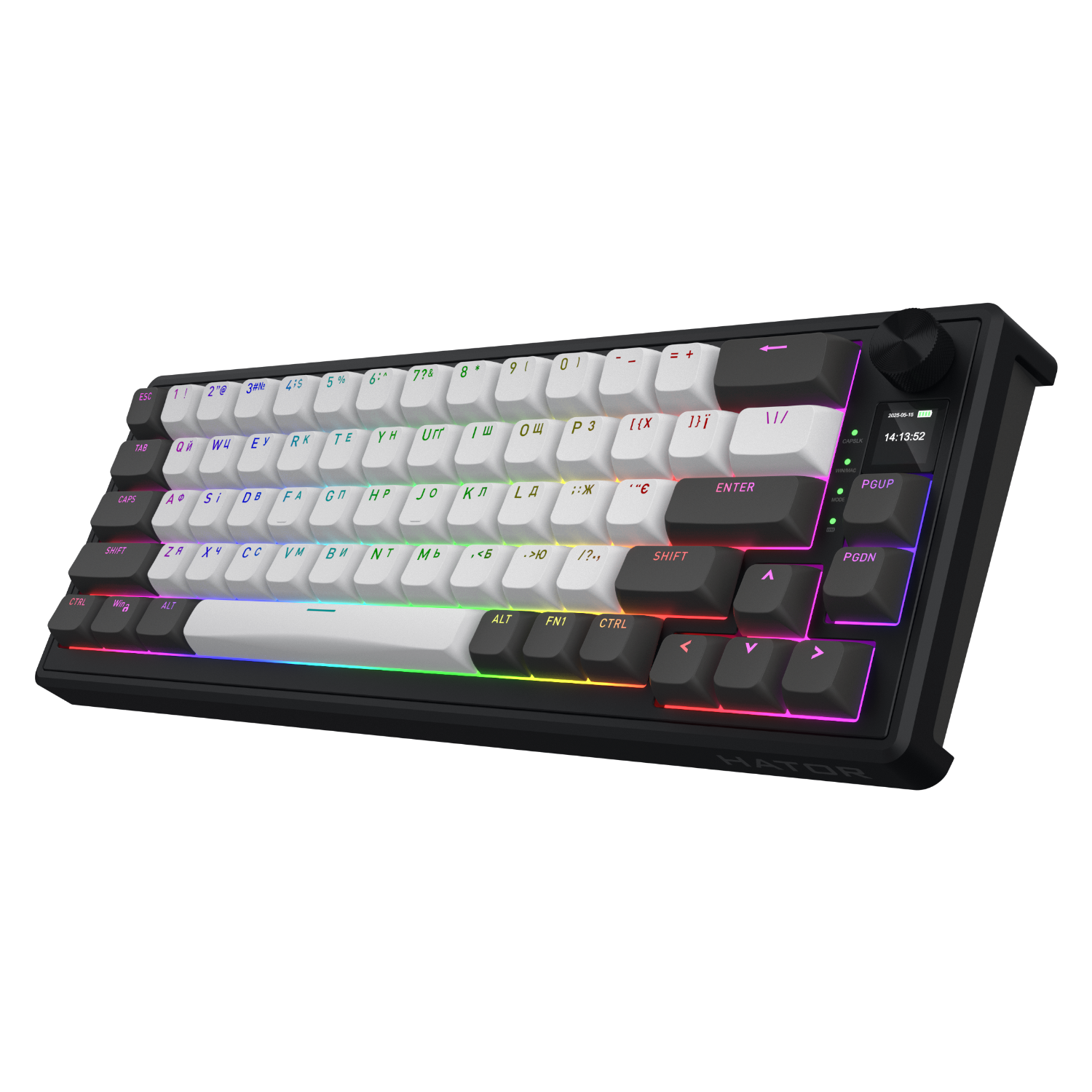 HATOR Skyfall Pro Wireless Black-Grey-White 65 зображення 2