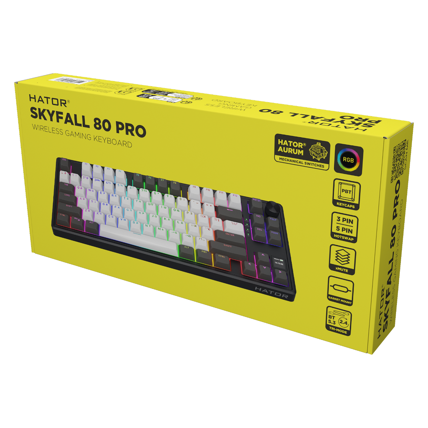 HATOR Skyfall Pro Wireless Black-Grey-White 80 зображення 6