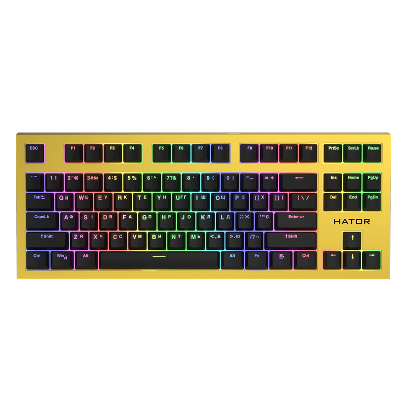 Hator Skyfall TKL PRO Wireless Yellow bild 1