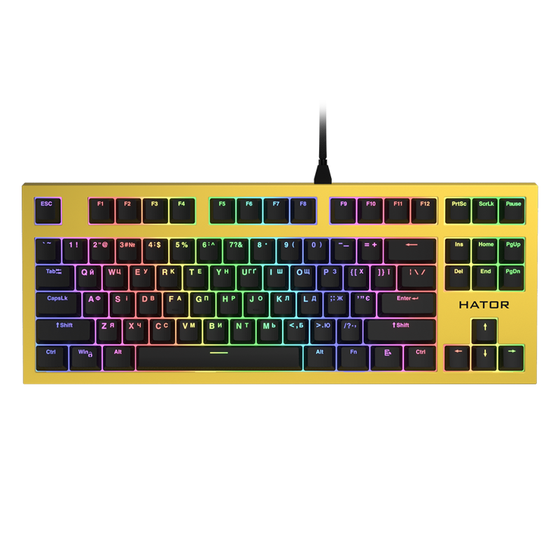 Hator Skyfall TKL PRO Yellow obraz 1