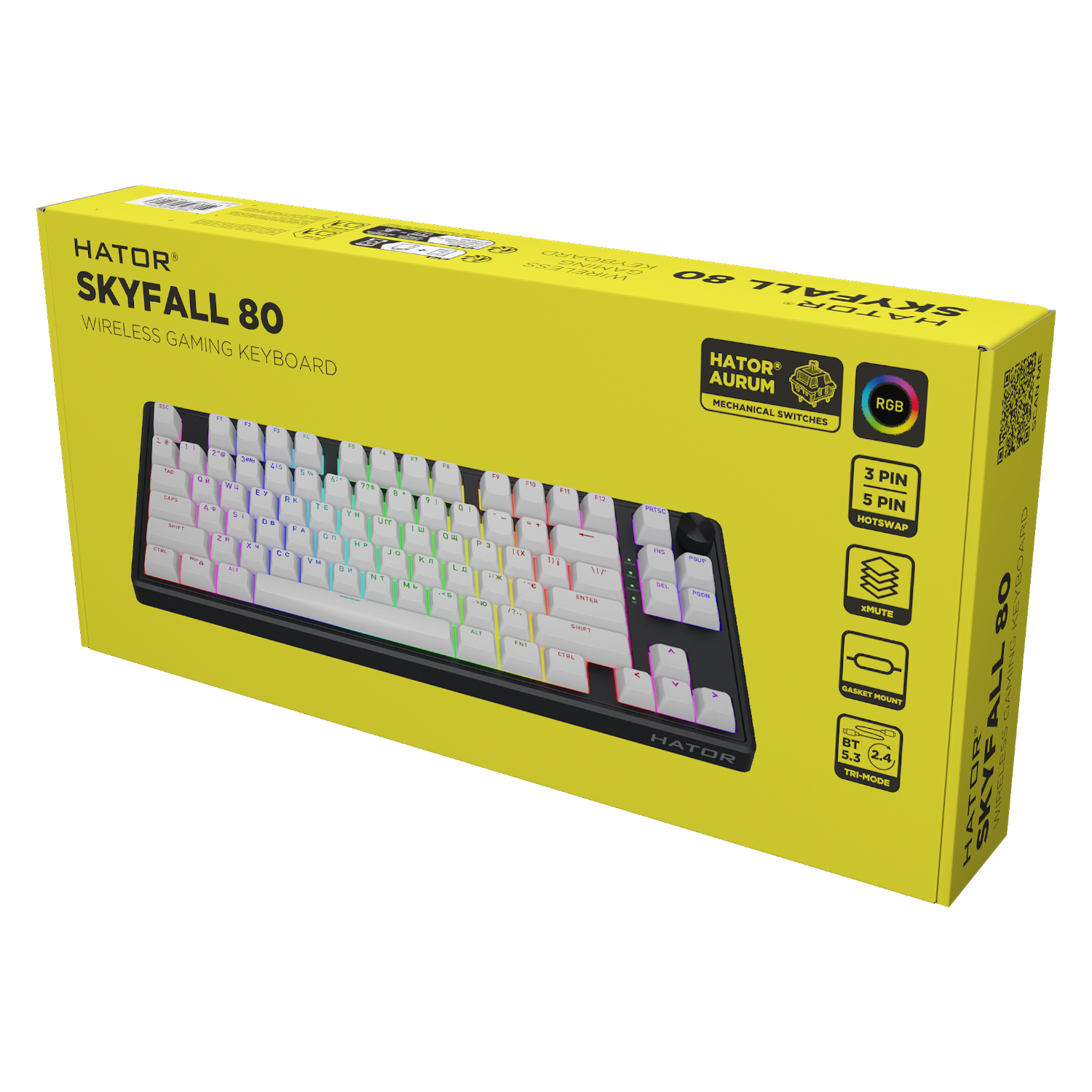 HATOR Skyfall Wireless White-Black 80 bild 6