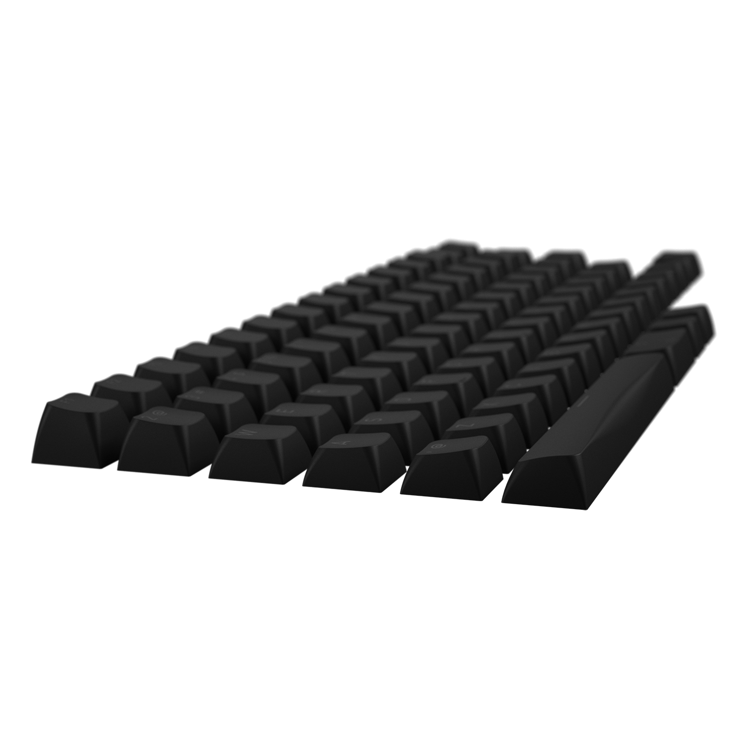 Комплект кейкапів профілю OMA для розкладок ANSI/ISO (частина А) Linear Orange image 3