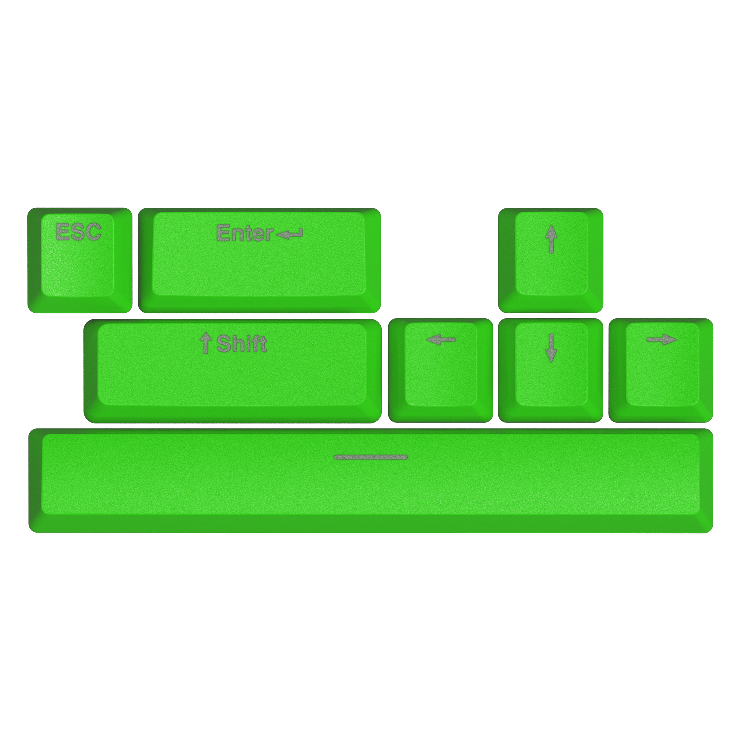 HATOR Set of PBT Keycaps Autograph Edition Lime Green image 1