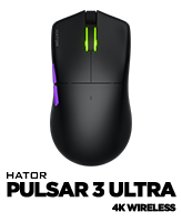 mouse Pulsar 3 Ultra 4K Wireless