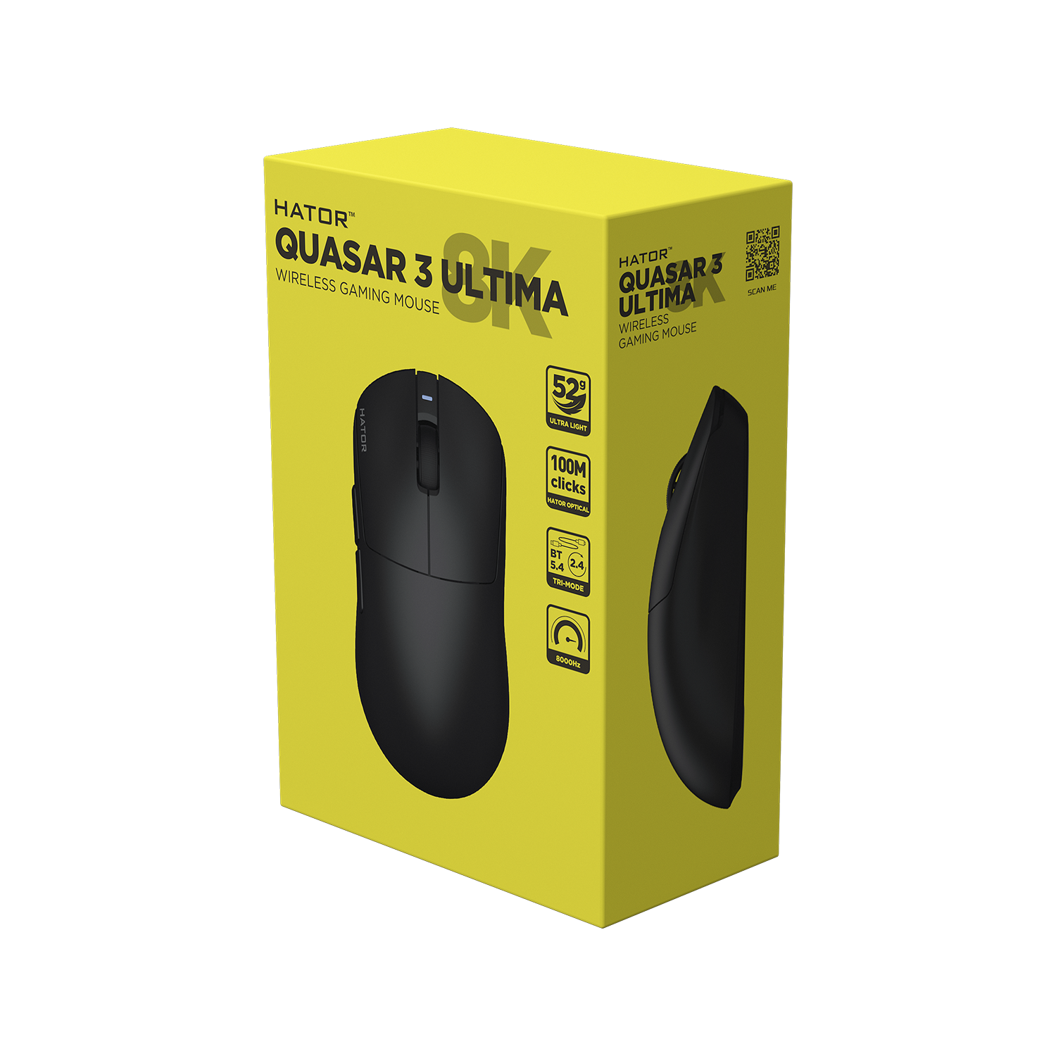 HATOR Quasar 3 Ultima 8K Wireless Black image 6