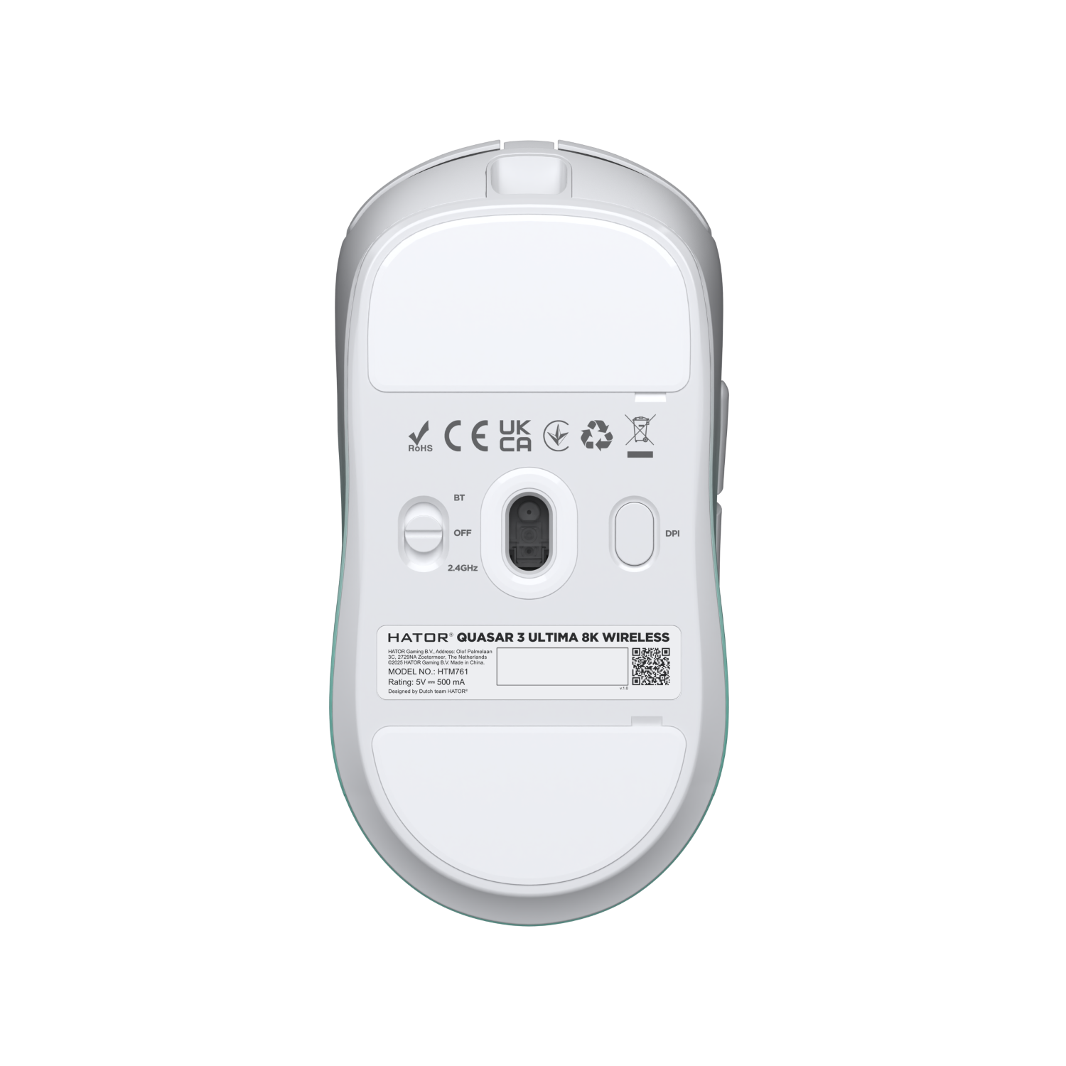 HATOR Quasar 3 Ultima 8K Wireless White/Mint image 5