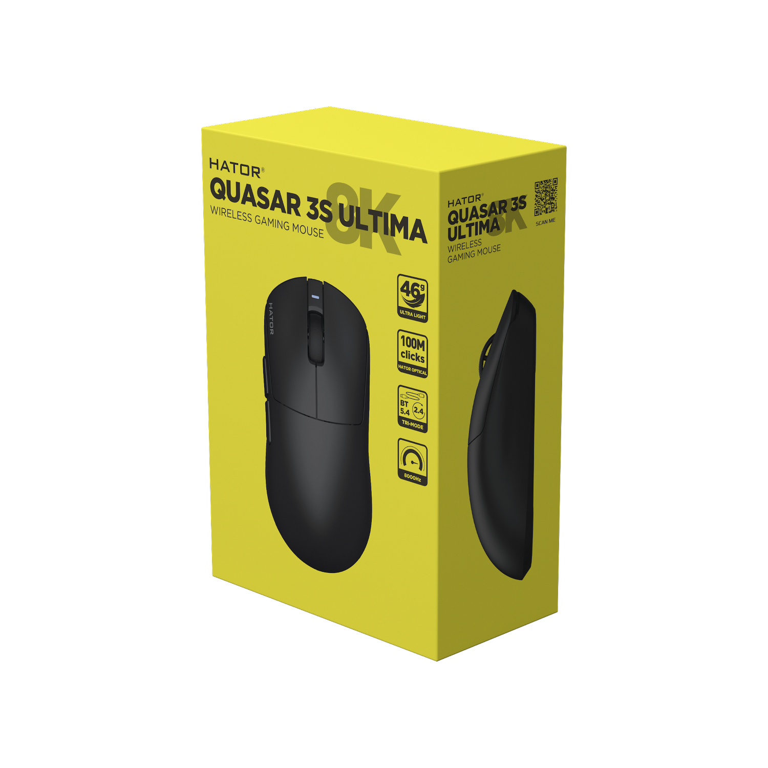 HATOR Quasar 3S Ultima 8K Wireless Black image 6