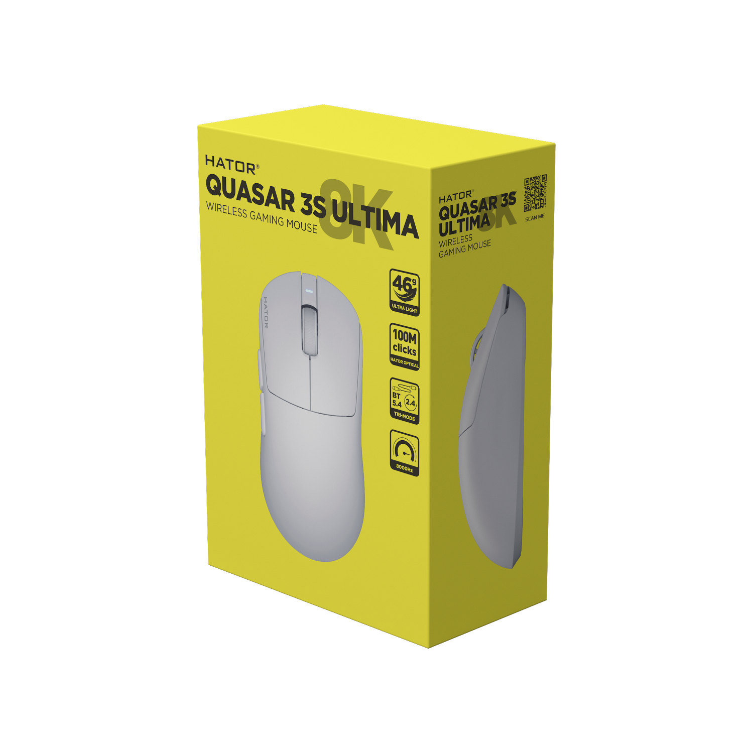 HATOR Quasar 3S Ultima 8K Wireless White image 6