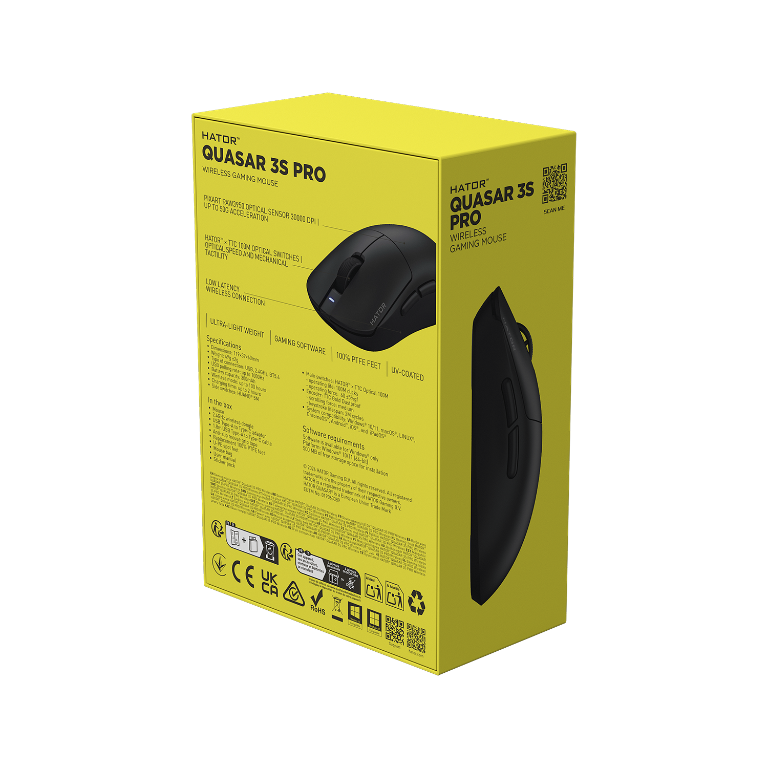 HATOR Quasar 3S PRO Wireless Black зображення 6