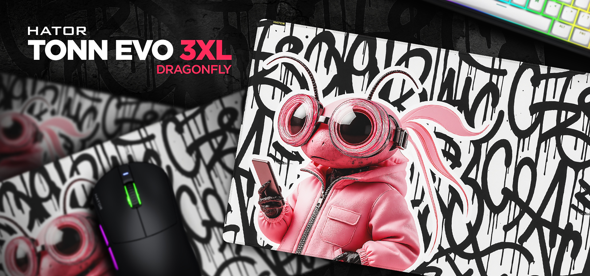 Hator Tonn EVO 3XL Dragonfly